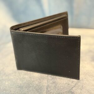 Black Leather Wallet